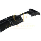 Gloss Black Rear Diffuser Quad Exhaust for BMW F32 F33 F36 4 Series 14-20