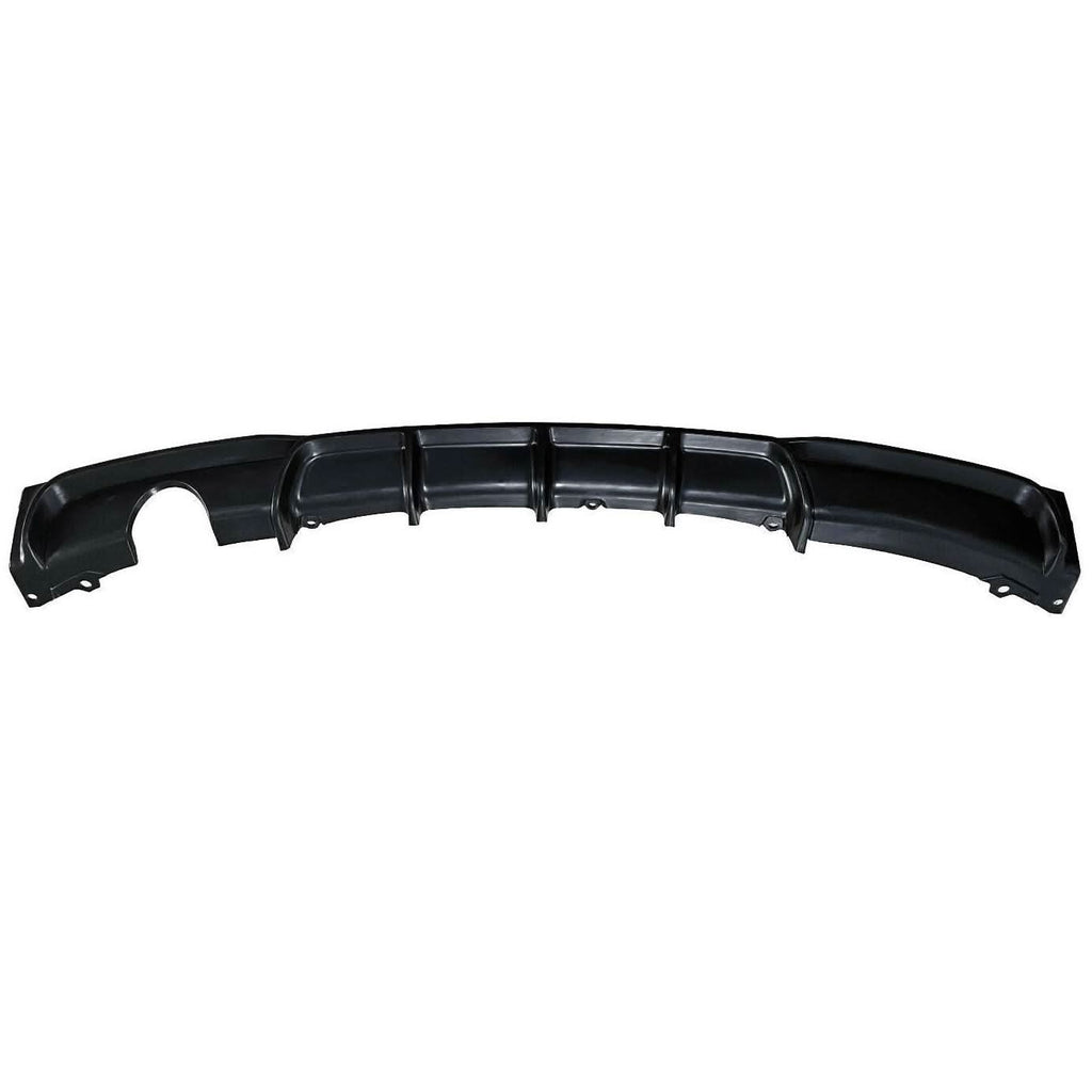 Gloss Black Rear Diffuser Single Exhaust for BMW F30 F31 3 Series 12-19