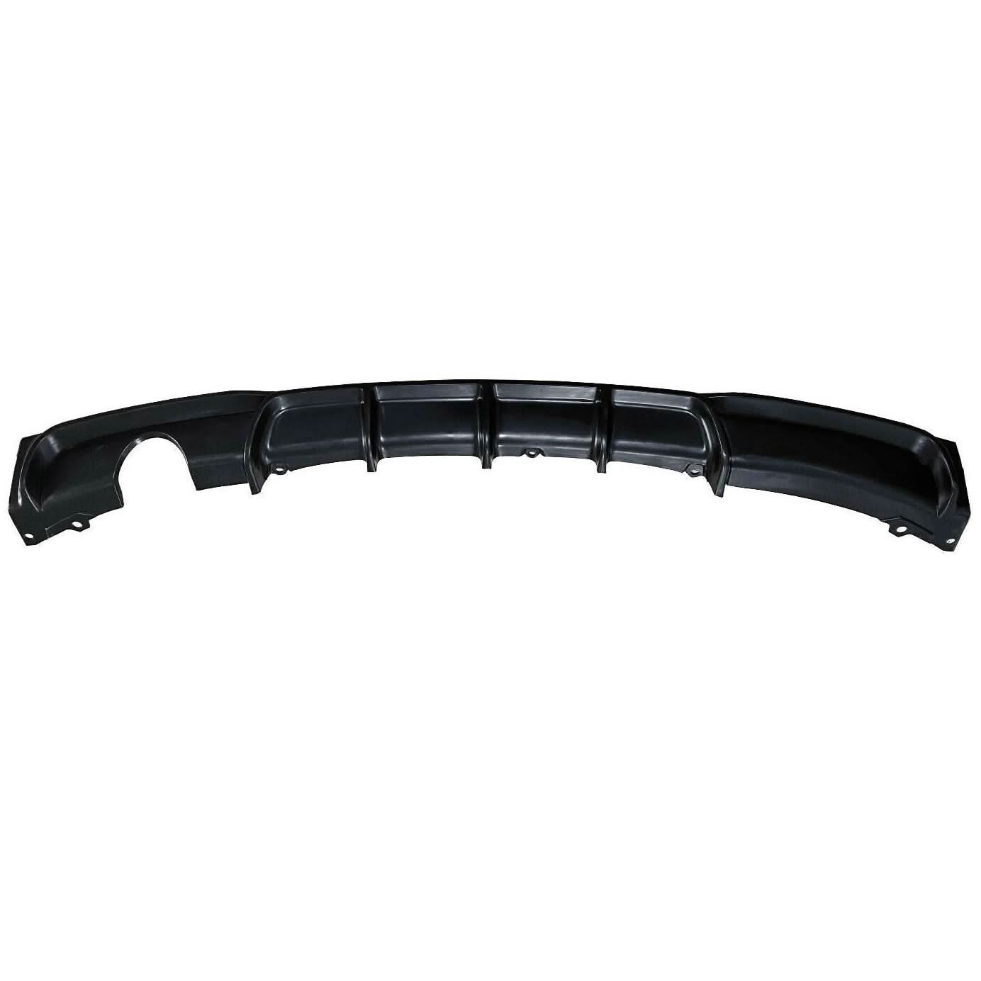 Gloss Black Rear Diffuser Single Exhaust for BMW F30 F31 3 Series 12-19