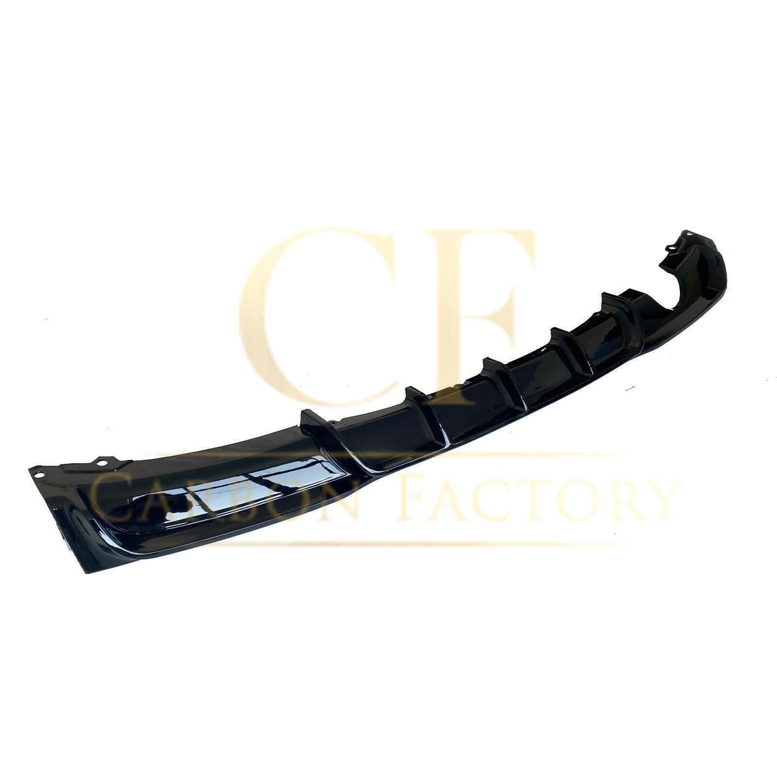 Gloss Black Rear Diffuser Single Exhaust for BMW F30 F31 3 Series 12-19