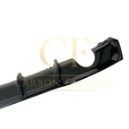 Gloss Black Rear Diffuser Single Exhaust for BMW F30 F31 3 Series 12-19