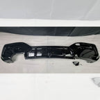 Gloss Black Rear Diffuser Twin Exhaust for BMW F20 1 Series LCI 15-19
