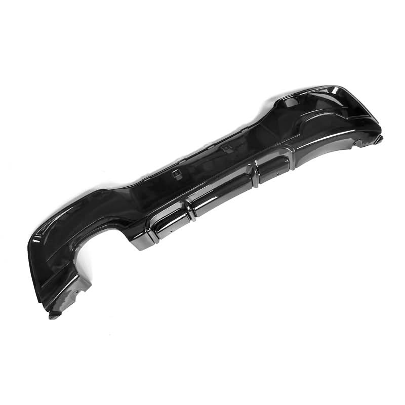 Gloss Black Rear Diffuser Twin Exhaust for BMW F20 1 Series Pre-LCI 12-14