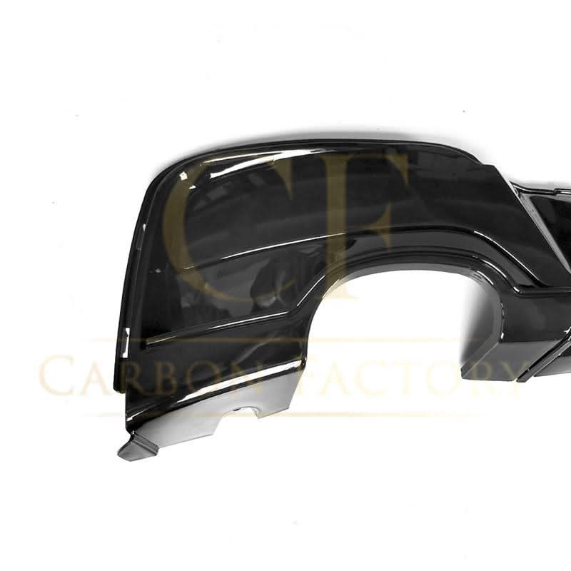 Gloss Black Rear Diffuser Twin Exhaust for BMW F20 1 Series Pre-LCI 12-14
