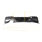 Gloss Black Rear Diffuser Twin Exhaust for BMW F20 1 Series Pre-LCI 12-14