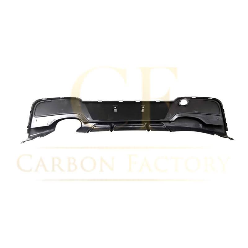Gloss Black Rear Diffuser Twin Exhaust for BMW F20 1 Series Pre-LCI 12-14
