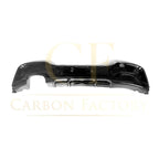 Gloss Black Rear Diffuser Twin Exhaust for BMW F20 1 Series Pre-LCI 12-14