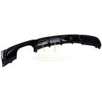 Gloss Black Rear Diffuser Twin Exhaust for BMW F30 F31 3 Series 12-19