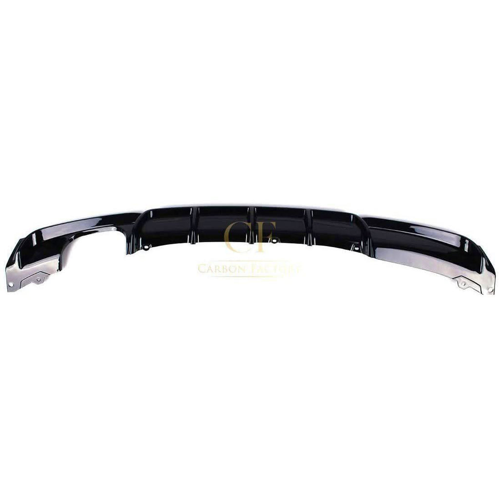 Gloss Black Rear Diffuser Twin Exhaust for BMW F30 F31 3 Series 12-19