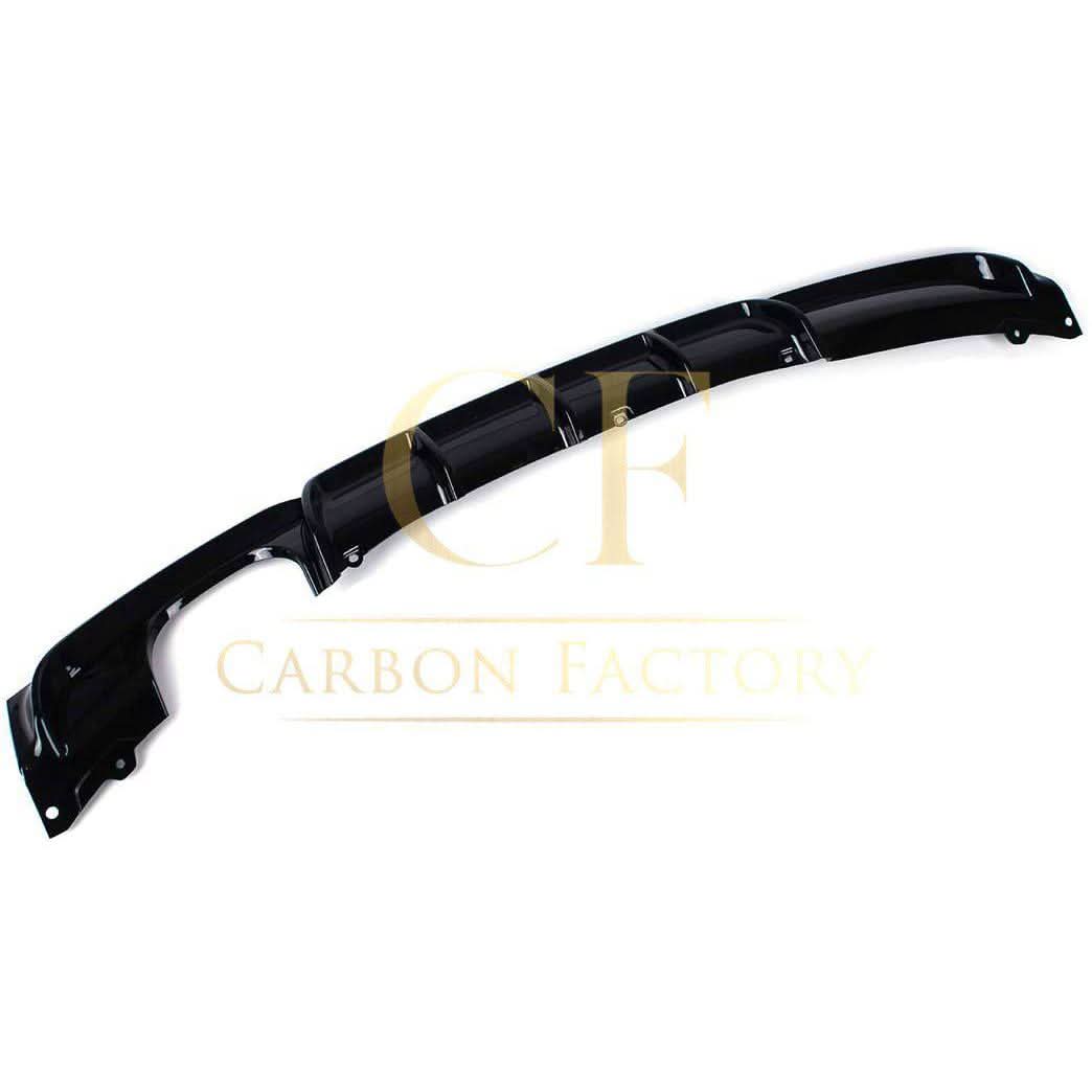 Gloss Black Rear Diffuser Twin Exhaust for BMW F30 F31 3 Series 12-19