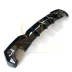 LED Style Gloss Black Rear Diffuser for BMW 4 Series G22 G23 20-Present