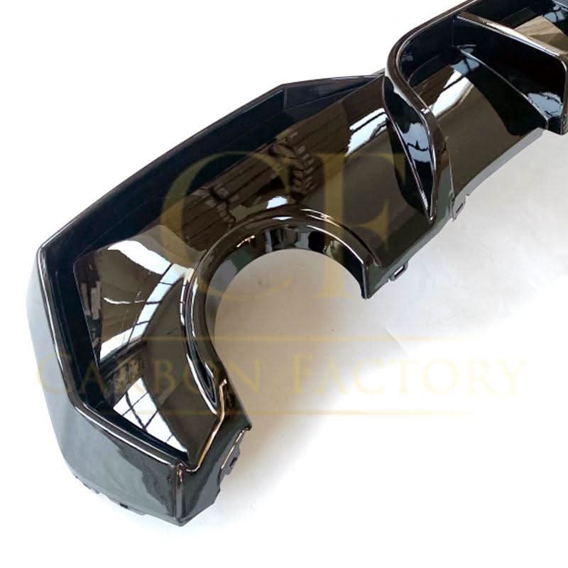 LED Style Gloss Black Rear Diffuser for BMW 4 Series G22 G23 20-Present