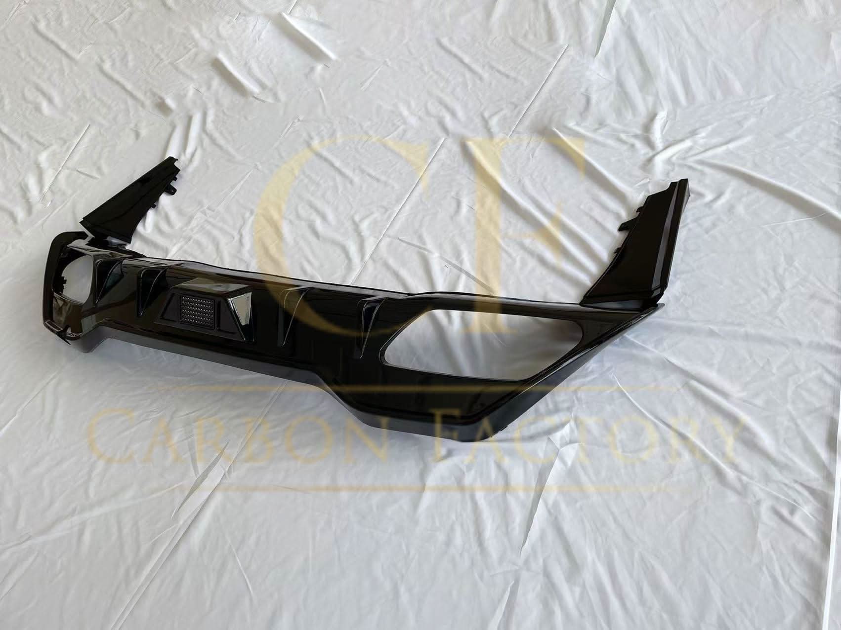 LED Style Gloss Black Rear Diffuser for BMW G16 8 Series Gran Coupe 19-Present