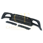 LED Style Gloss Black Rear Diffuser Quad Exhaust for BMW 3 Series G20 G21 Pre-LCI 19-22