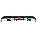 LED Style Gloss Black Rear Diffuser Quad Exhaust for BMW E90 E91 3 Series 05-13