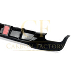 LED Style Gloss Black Rear Diffuser Twin Exhaust for BMW E90 E91 3 Series 05-13