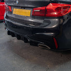 M5 Style Gloss Black Rear Diffuser for BMW F90 M5 & G30 G31 5 Series M Sport 17-24