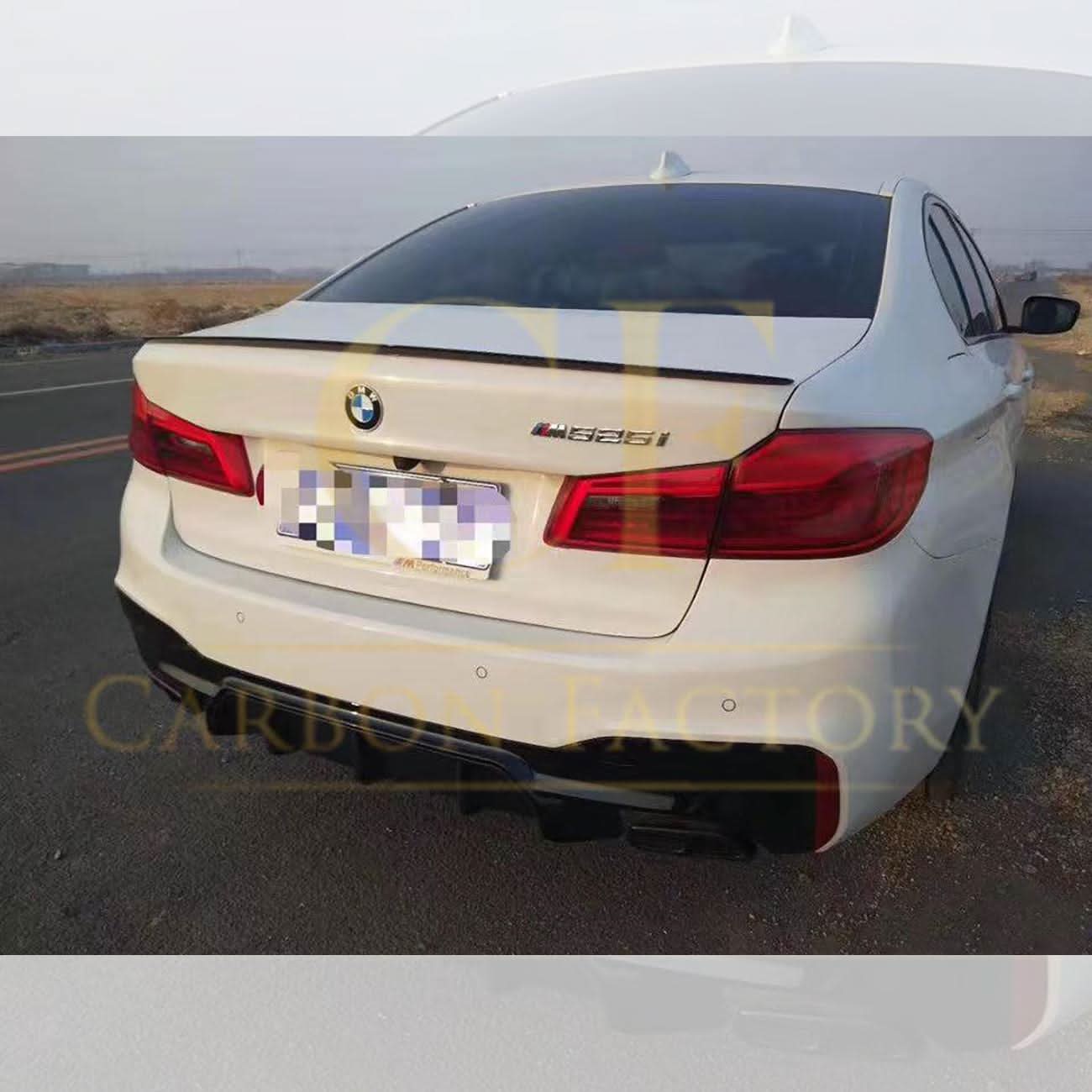 M5 Style Gloss Black Rear Diffuser for BMW F90 M5 & G30 G31 5 Series M Sport 17-24