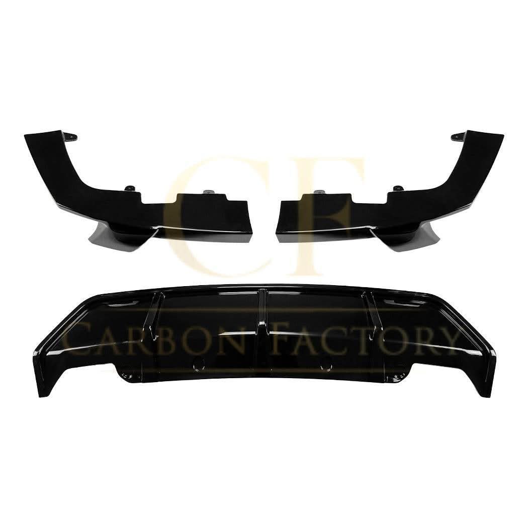 MP Style Gloss Black Diffuser for BMW G06 X6 19-25