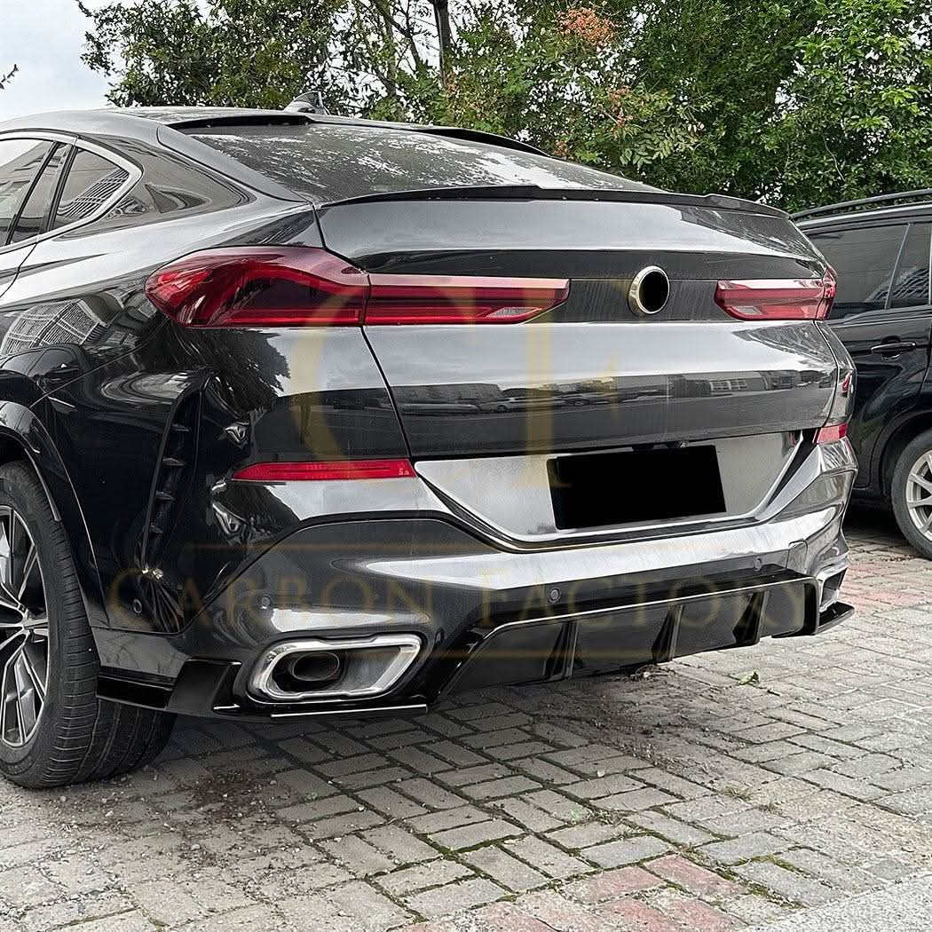 MP Style Gloss Black Diffuser for BMW G06 X6 19-25