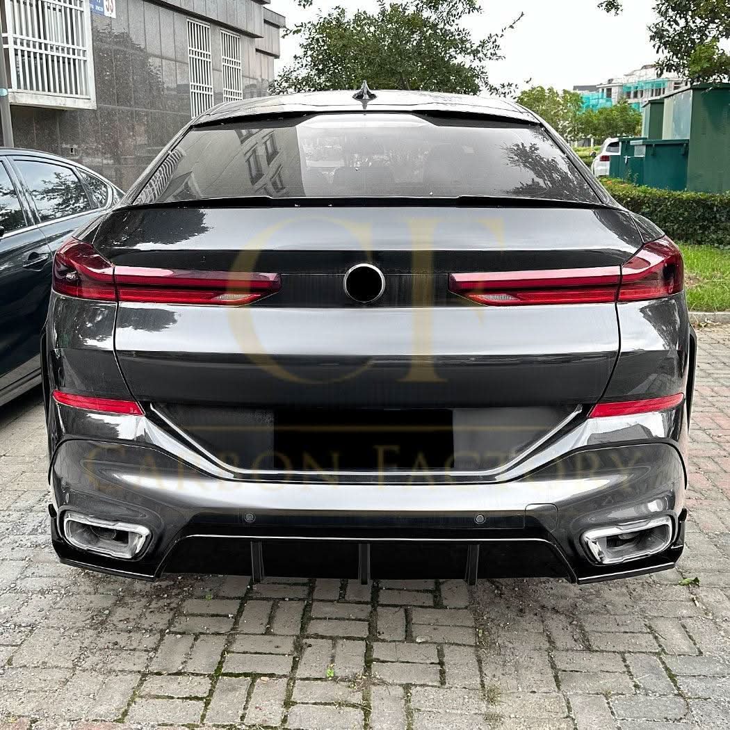 MP Style Gloss Black Diffuser for BMW G06 X6 19-25