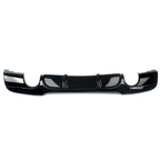 MP Style Gloss Black Rear Diffuser Dual Exhaust for BMW E90 E91 3 Series 05-13