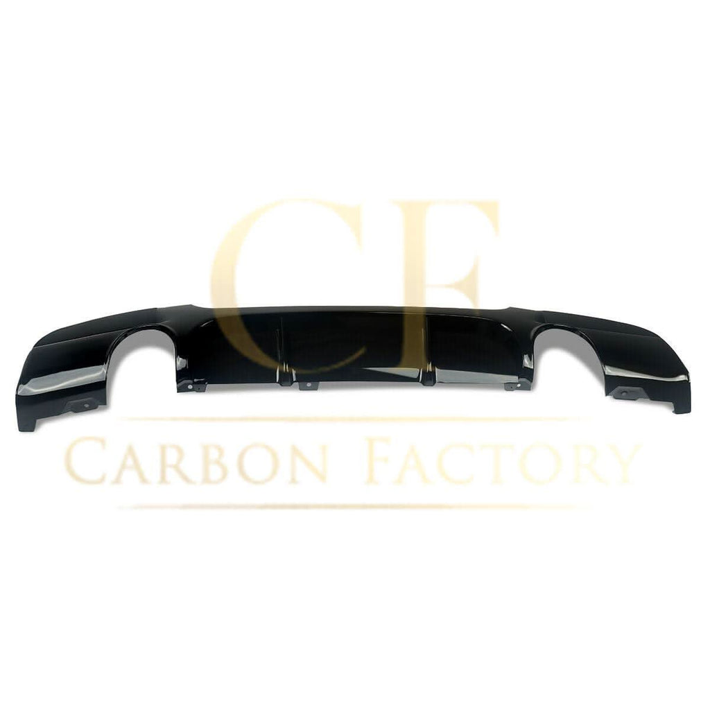 MP Style Gloss Black Rear Diffuser Dual Exhaust for BMW E90 E91 3 Series 05-13