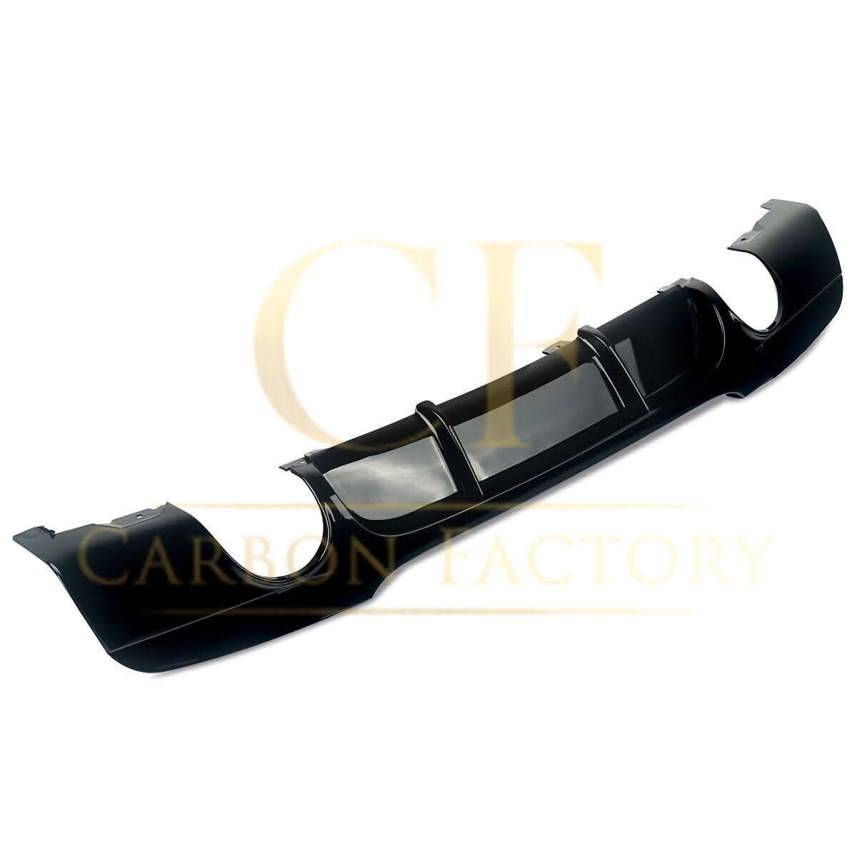 MP Style Gloss Black Rear Diffuser Dual Exhaust for BMW E90 E91 3 Series 05-13