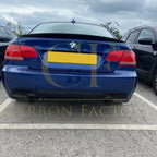 MP Style Gloss Black Rear Diffuser Dual Exhaust for BMW E92 E93 3 Series 05-13