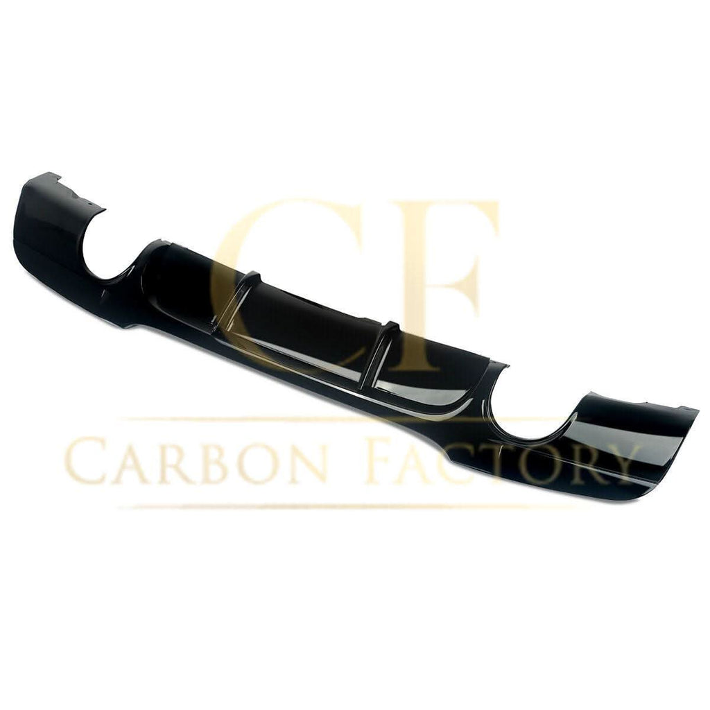 MP Style Gloss Black Rear Diffuser Dual Exhaust for BMW E92 E93 3 Series 05-13