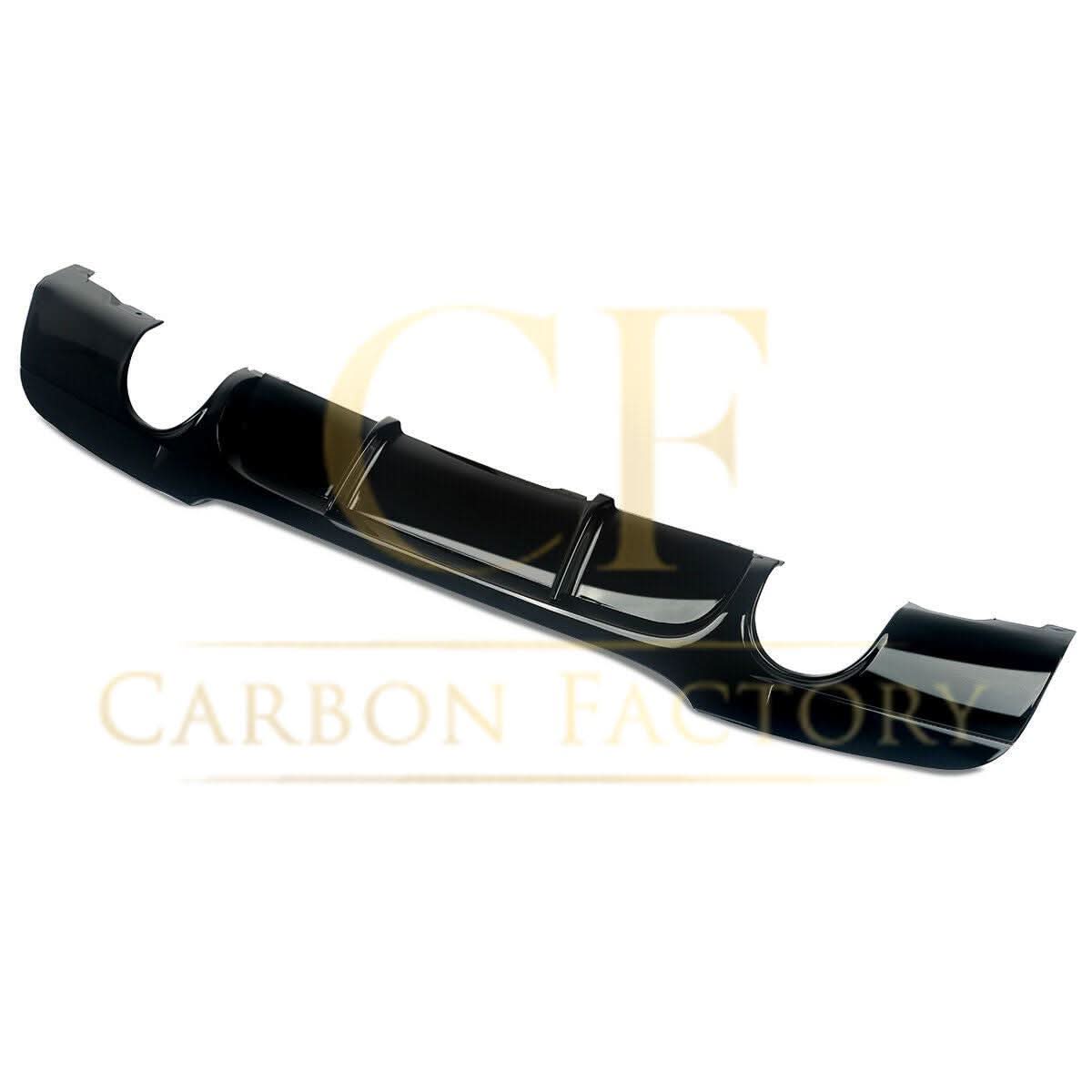 MP Style Gloss Black Rear Diffuser Dual Exhaust for BMW E92 E93 3 Series 05-13