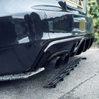 MP Style Gloss Black Rear Diffuser for BMW 1 Series E82 E88 2007-2013