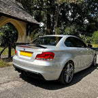 MP Style Gloss Black Rear Diffuser for BMW 1 Series E82 E88 2007-2013