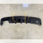 MP Style Gloss Black Rear Diffuser for BMW 1 Series E82 E88 2007-2013