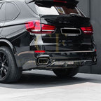 MP Style Gloss Black Rear Diffuser for BMW F15 X5 14-18