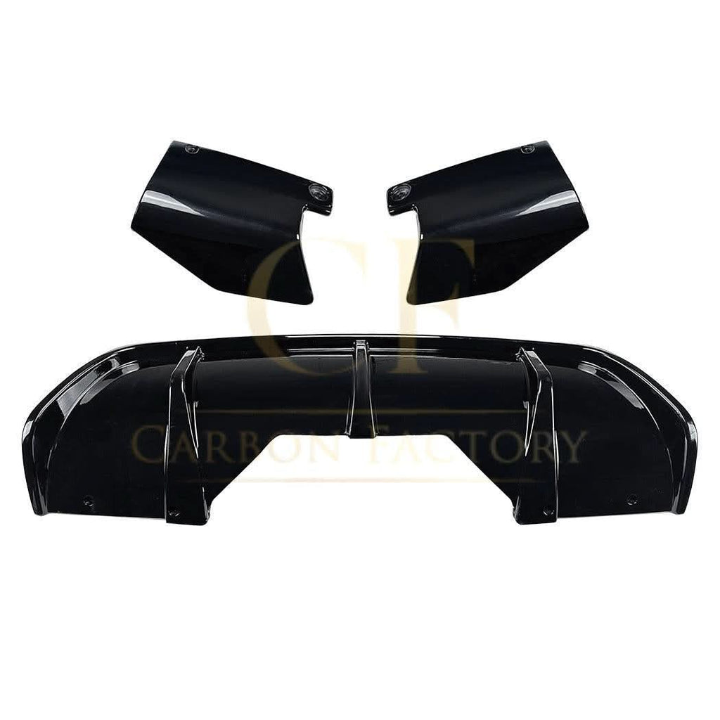 MP Style Gloss Black Rear Diffuser for BMW F16 X6 14-19