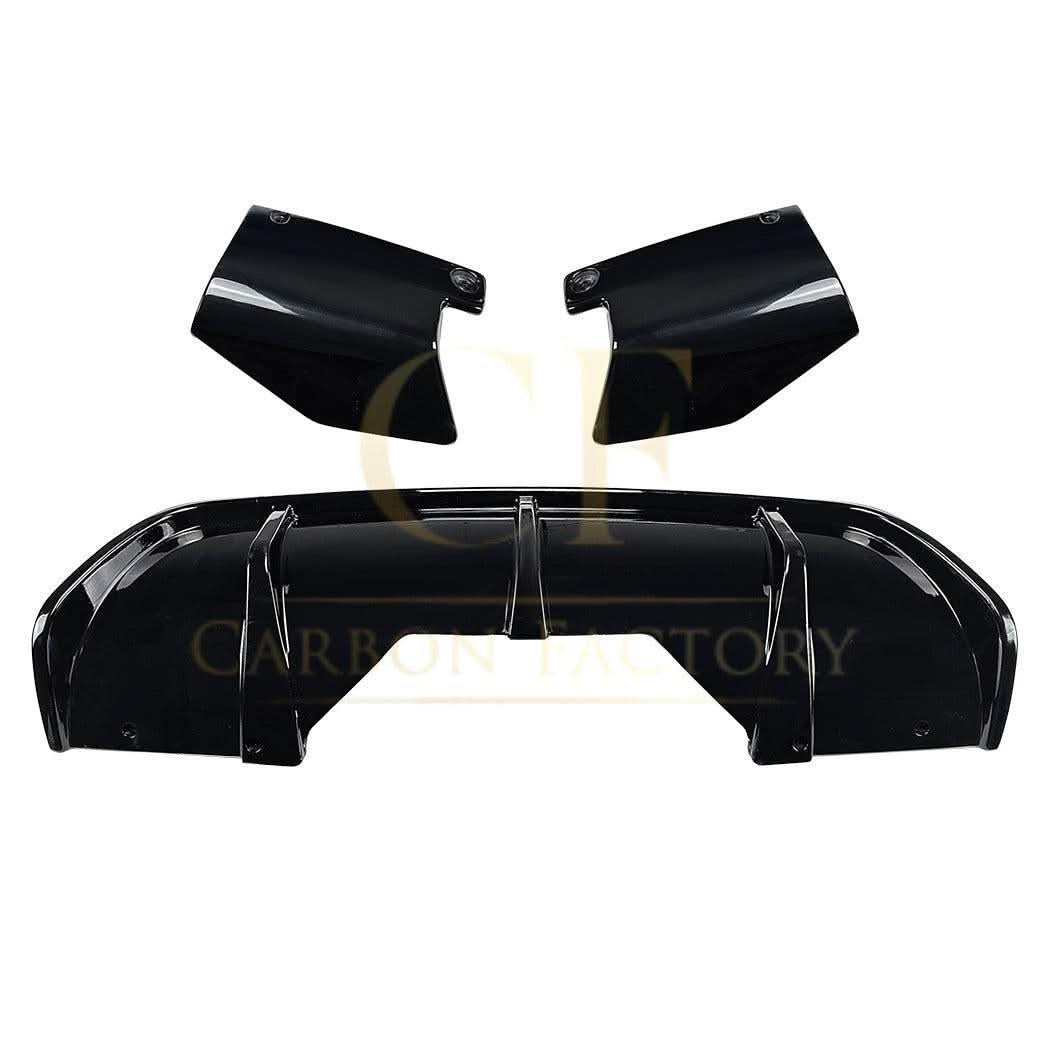 MP Style Gloss Black Rear Diffuser for BMW F16 X6 14-19