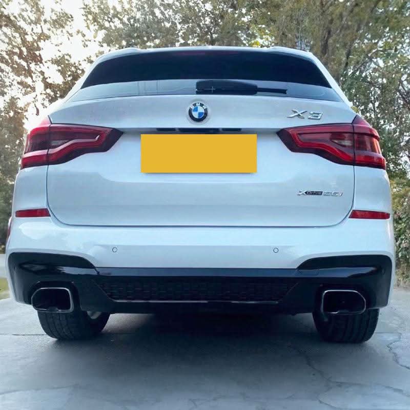 MP Style Gloss Black Rear Diffuser for BMW G01 X3 18-21