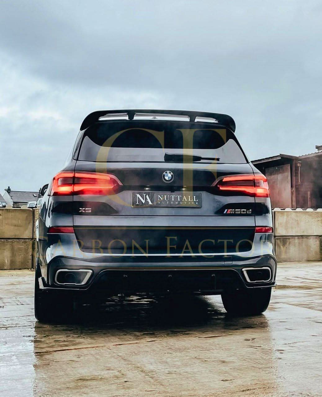 MP Style Gloss Black Rear Diffuser for BMW G05 X5 19-22