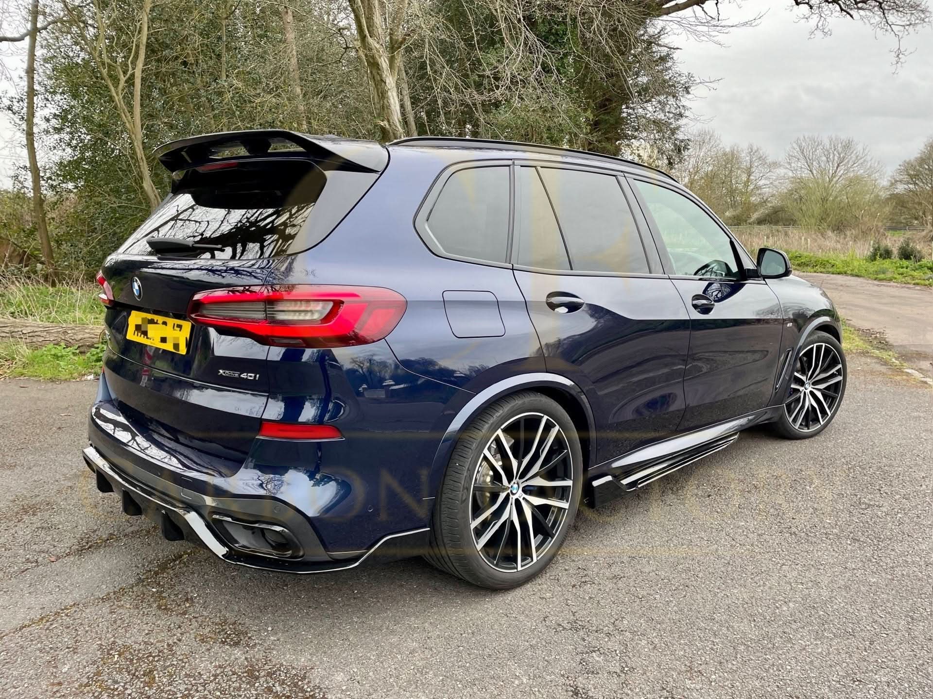 MP Style Gloss Black Rear Diffuser for BMW G05 X5 19-22