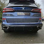 MP Style Gloss Black Rear Diffuser for BMW G05 X5 19-22