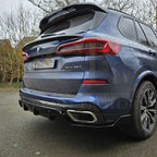 MP Style Gloss Black Rear Diffuser for BMW G05 X5 19-22