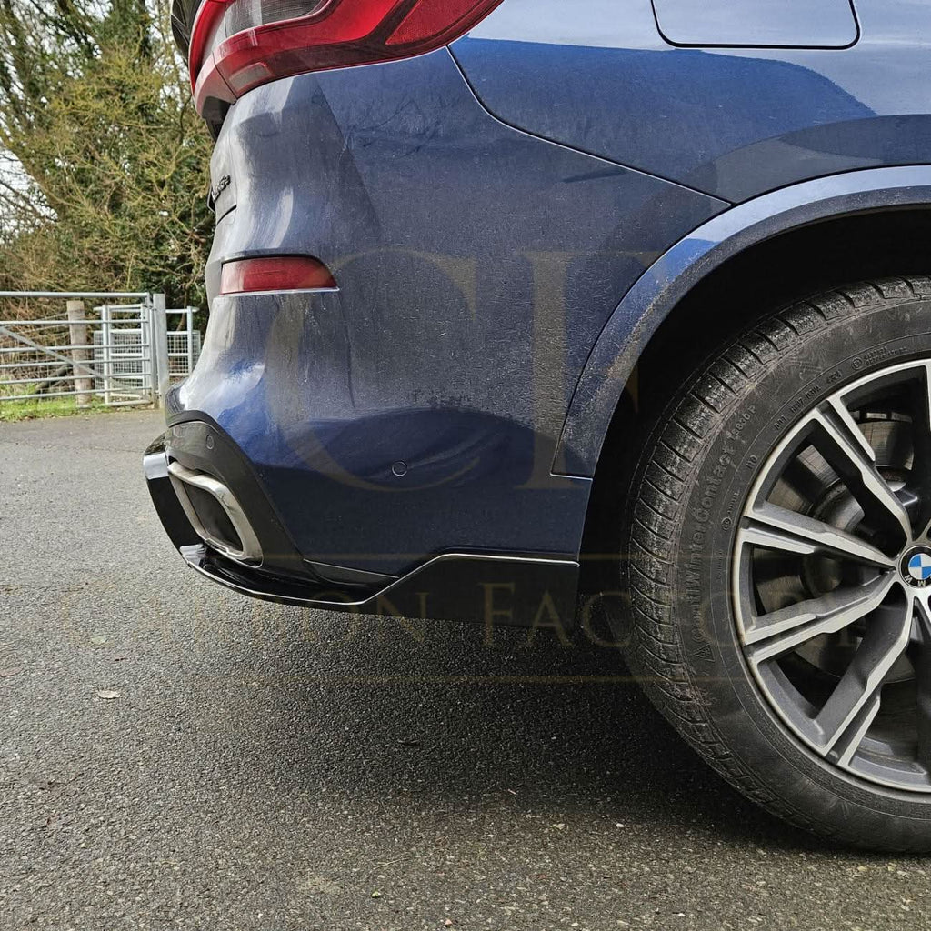 MP Style Gloss Black Rear Diffuser for BMW G05 X5 19-22