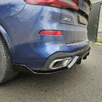 MP Style Gloss Black Rear Diffuser for BMW G05 X5 19-22