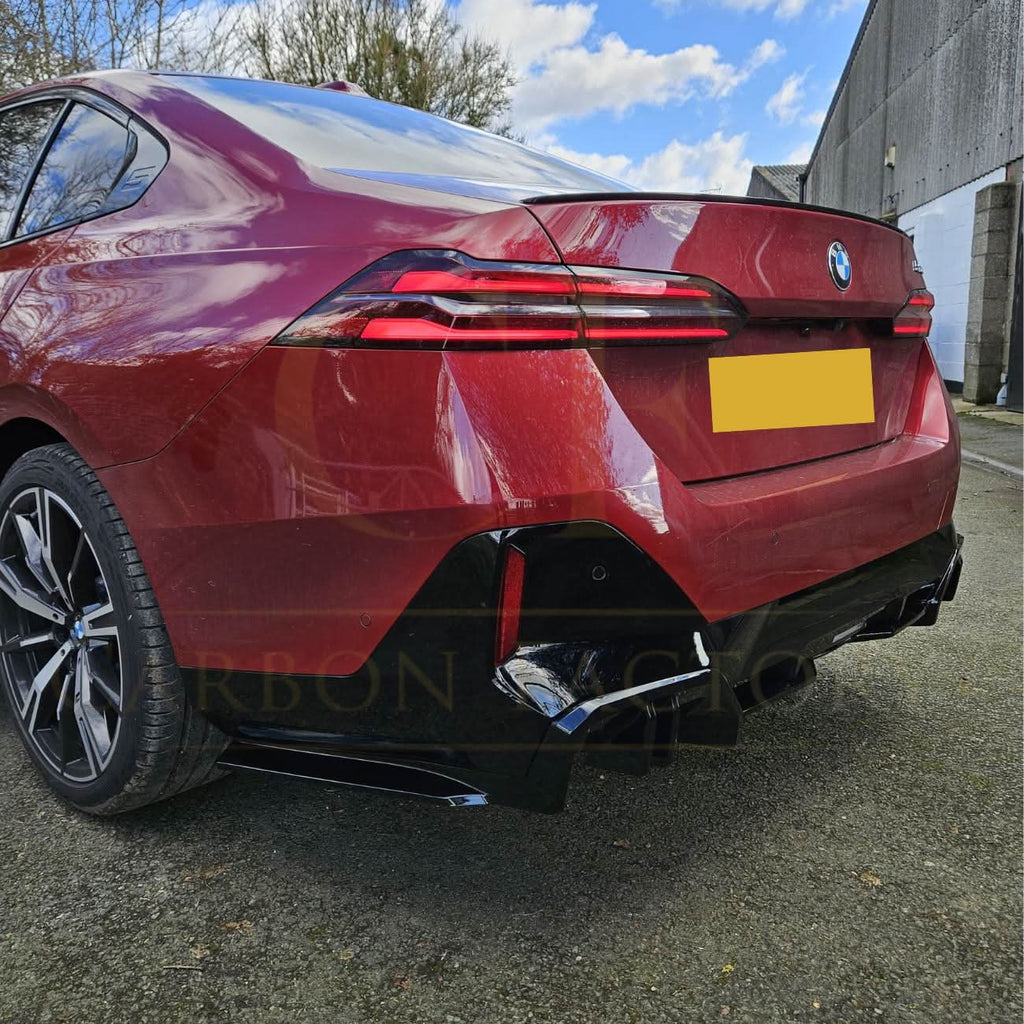 MP Style Gloss Black Rear Diffuser for BMW G60 5 Series 24-Present