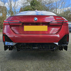 MP Style Gloss Black Rear Diffuser for BMW G60 5 Series 24-Present