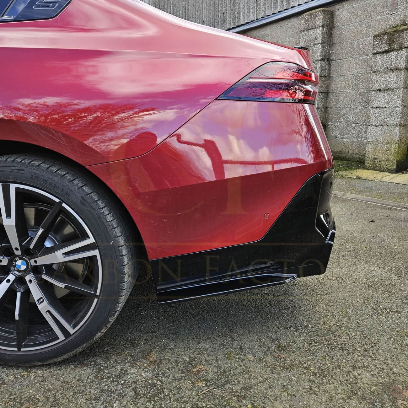 MP Style Gloss Black Rear Diffuser for BMW G60 5 Series 24-Present