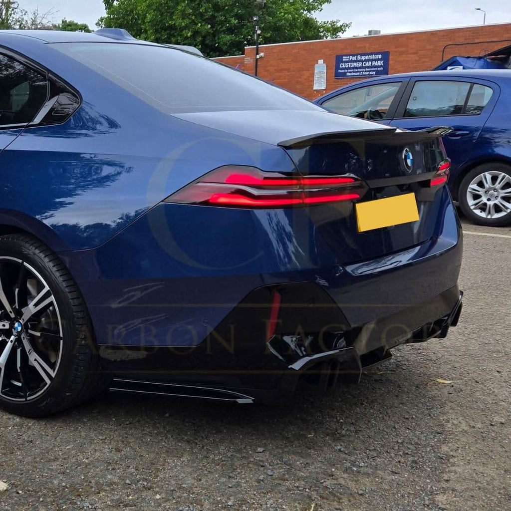 MP Style Gloss Black Rear Diffuser for BMW G60 5 Series 24-Present