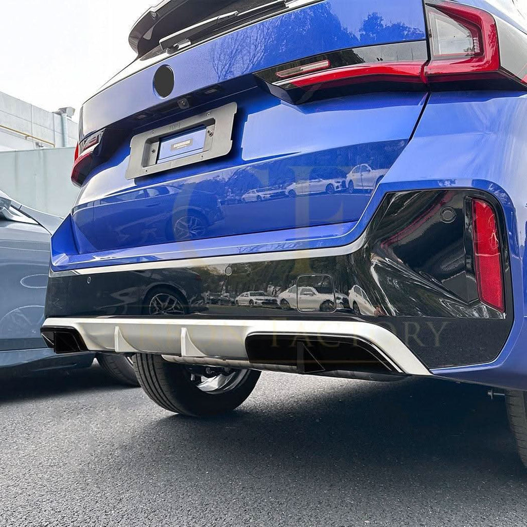 MP Style Gloss Black Rear Diffuser for BMW U11 X1 2023-Present