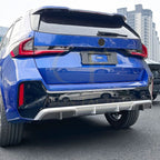 MP Style Gloss Black Rear Diffuser for BMW U11 X1 2023-Present